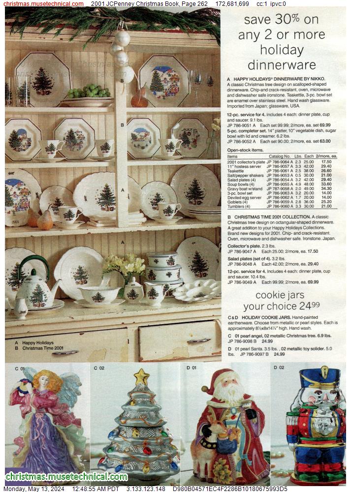 2001 JCPenney Christmas Book, Page 262