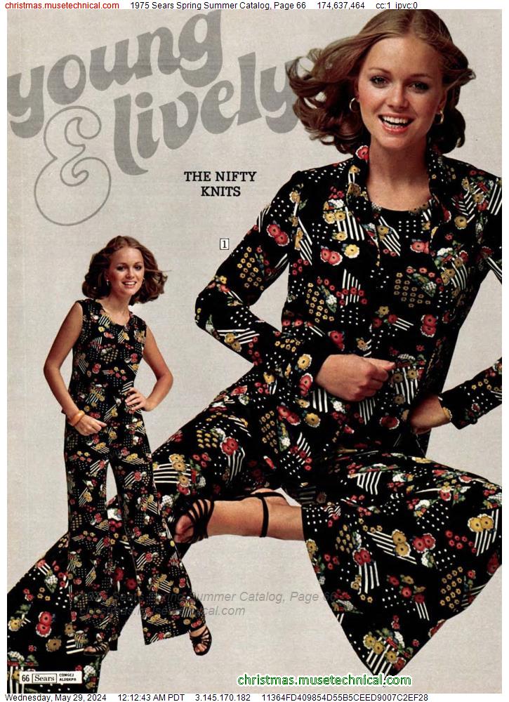 1975 Sears Spring Summer Catalog, Page 66