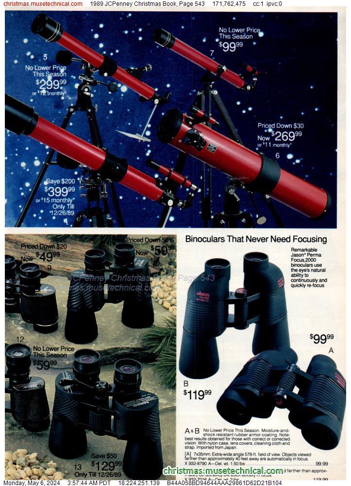 1989 JCPenney Christmas Book, Page 543