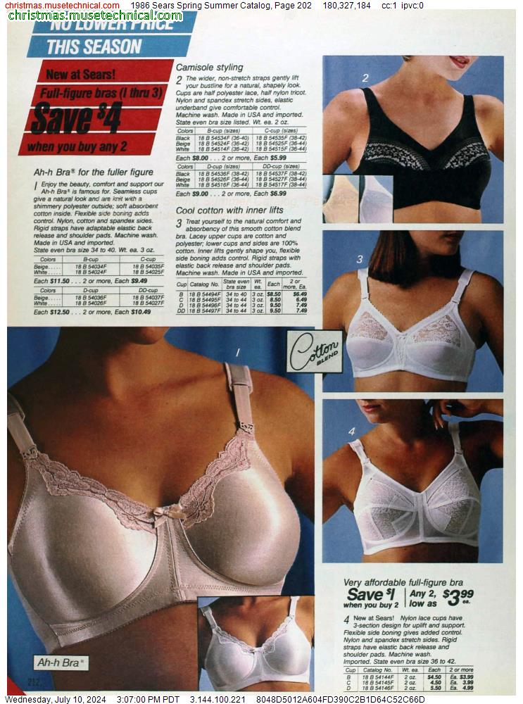 1986 Sears Spring Summer Catalog, Page 202