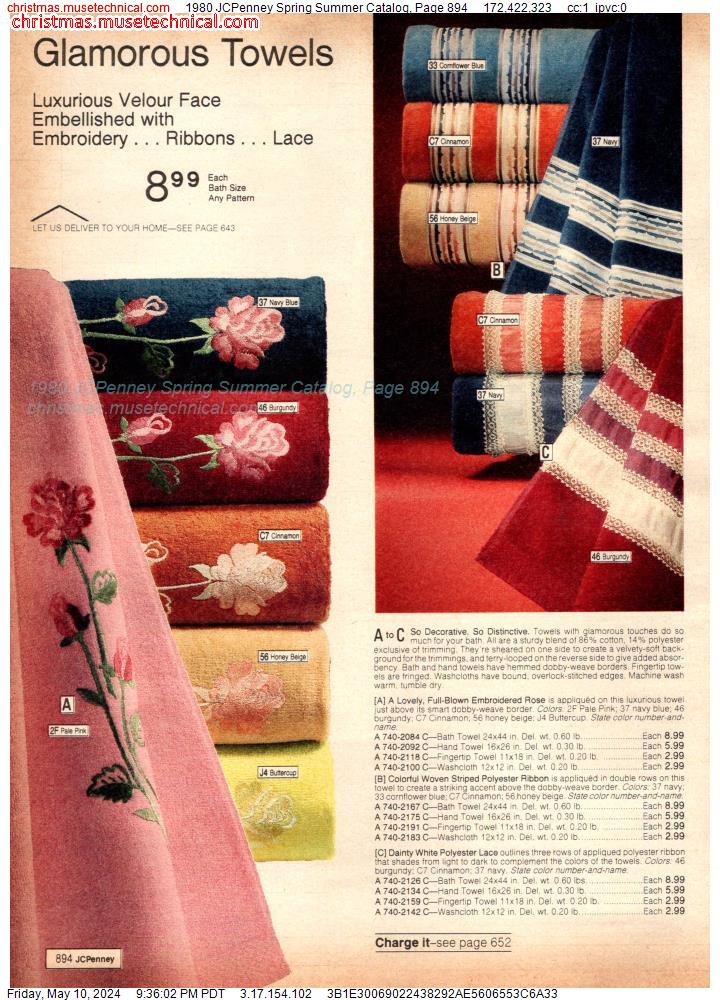 1980 JCPenney Spring Summer Catalog, Page 894