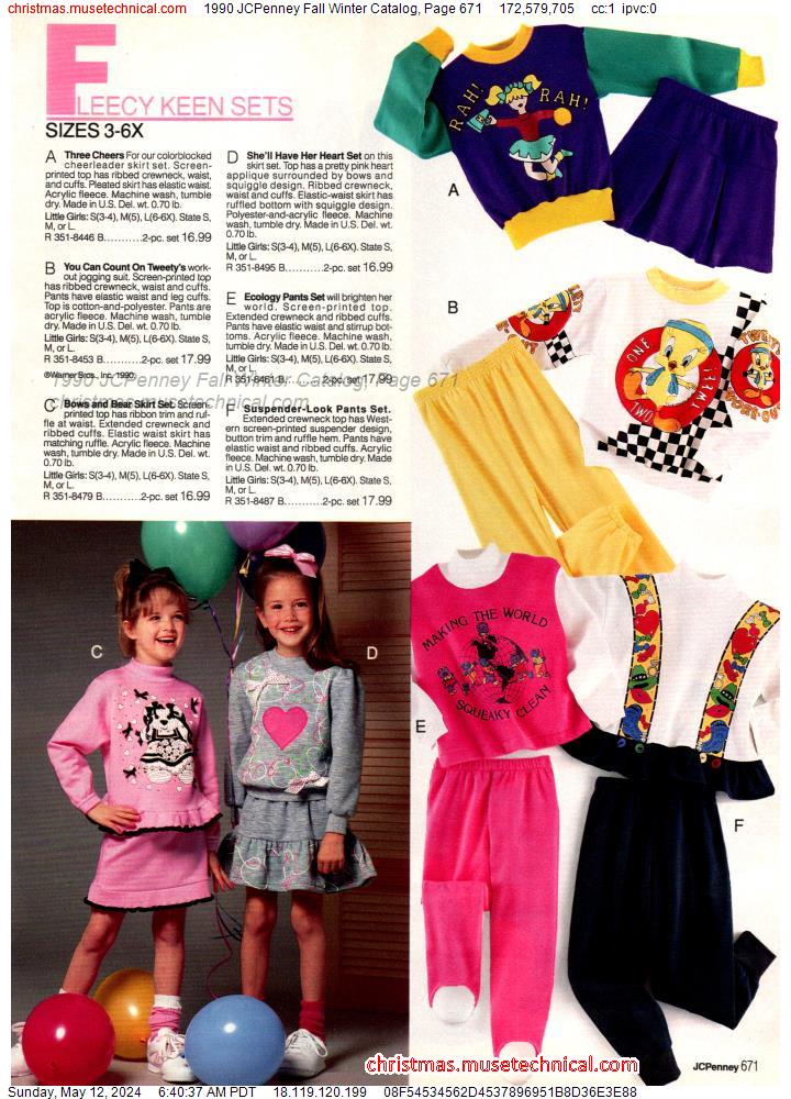 1990 JCPenney Fall Winter Catalog, Page 671