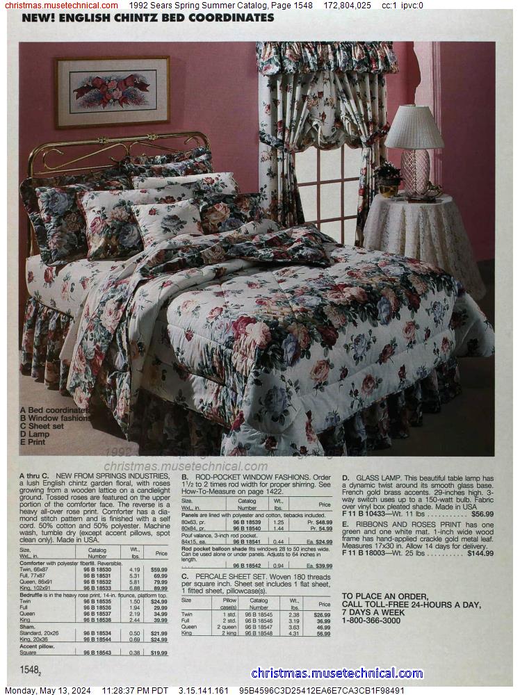 1992 Sears Spring Summer Catalog, Page 1548