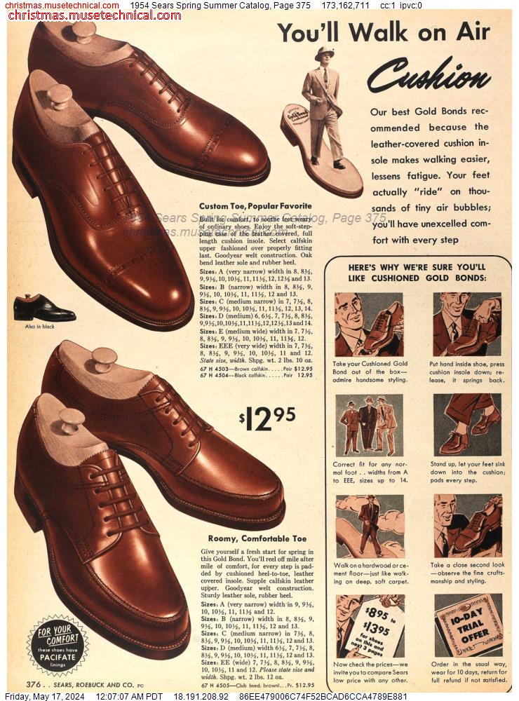 1954 Sears Spring Summer Catalog, Page 375
