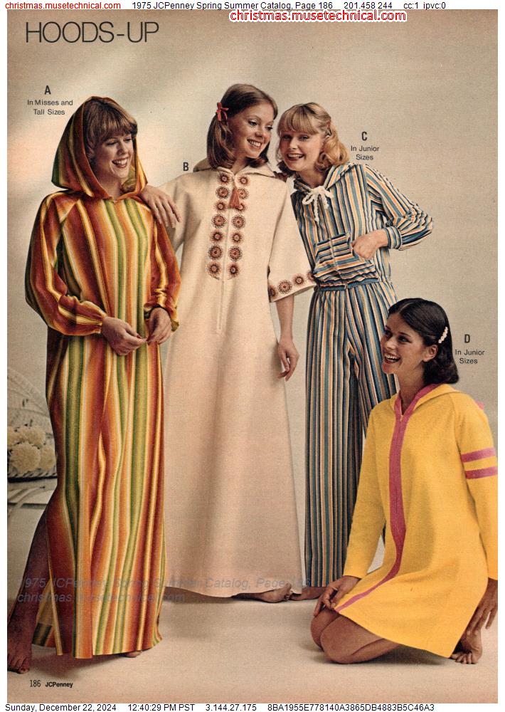 1975 JCPenney Spring Summer Catalog, Page 186