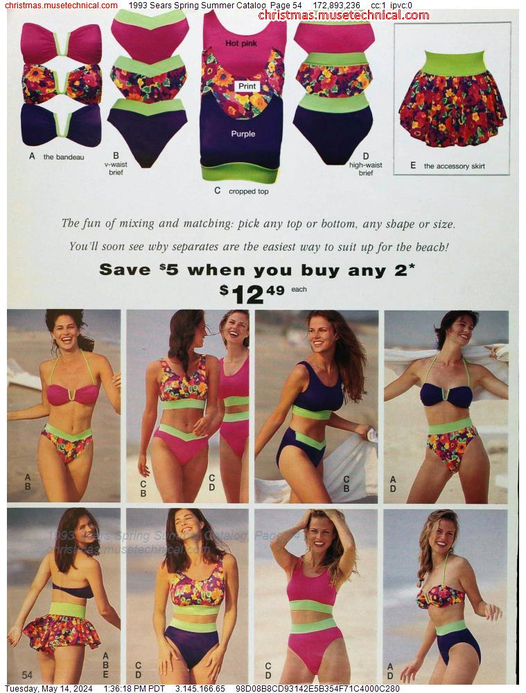 1993 Sears Spring Summer Catalog, Page 54