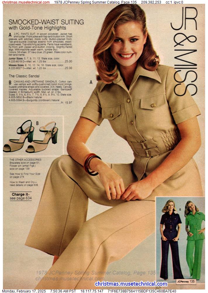 1978 JCPenney Spring Summer Catalog, Page 135