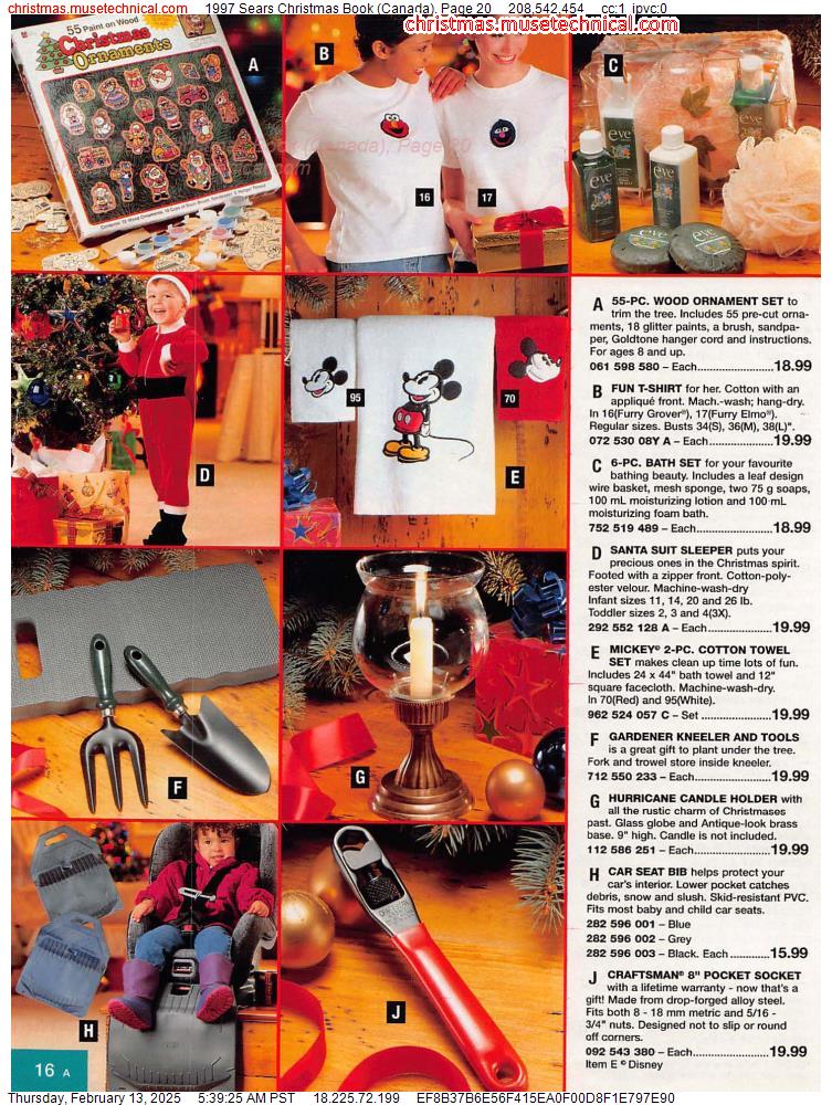 1997 Sears Christmas Book (Canada), Page 20