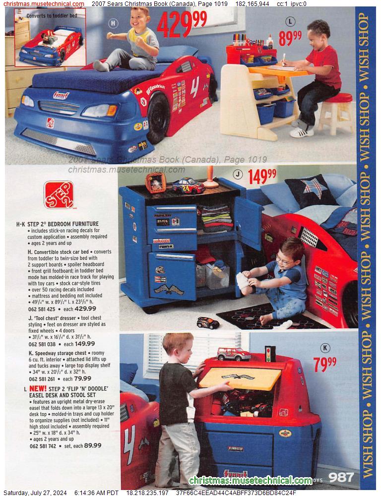 2007 Sears Christmas Book (Canada), Page 1019