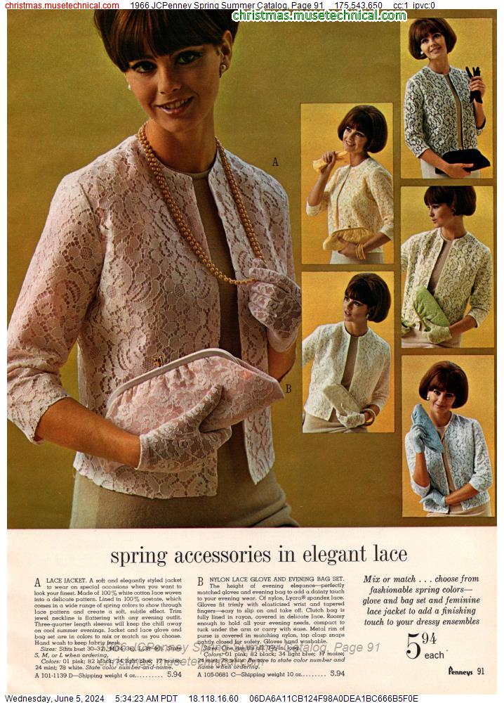 1966 JCPenney Spring Summer Catalog, Page 91