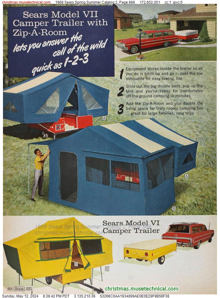 1968 Sears Spring Summer Catalog 2, Page 666