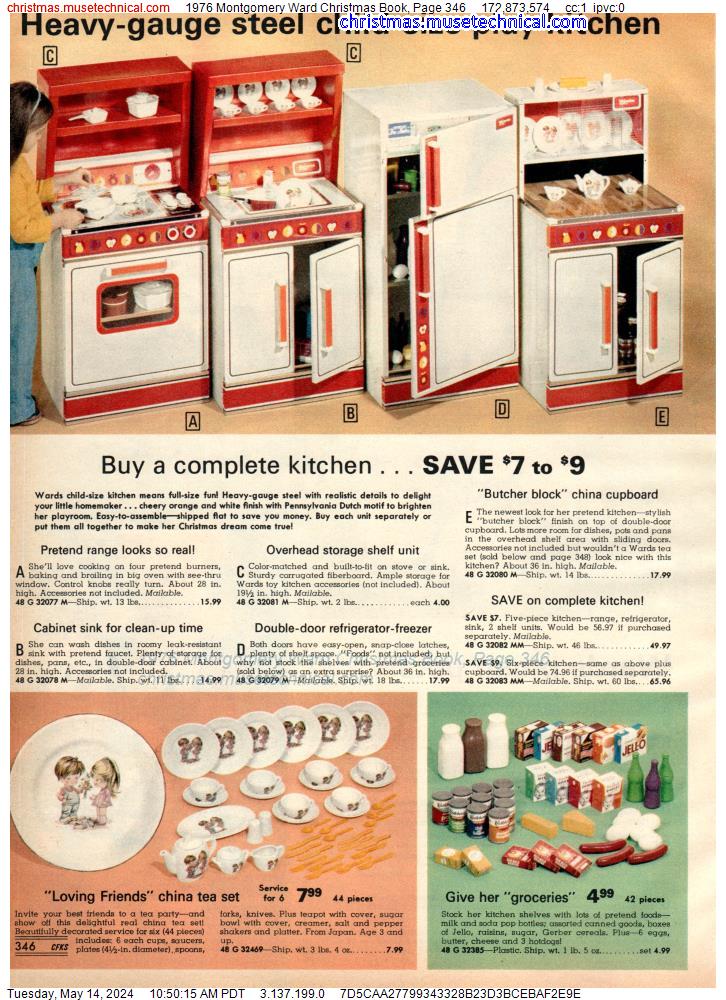 1976 Montgomery Ward Christmas Book, Page 346