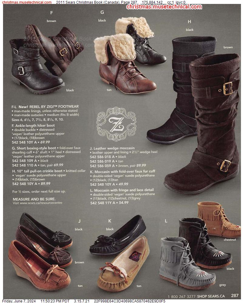 2011 Sears Christmas Book (Canada), Page 287