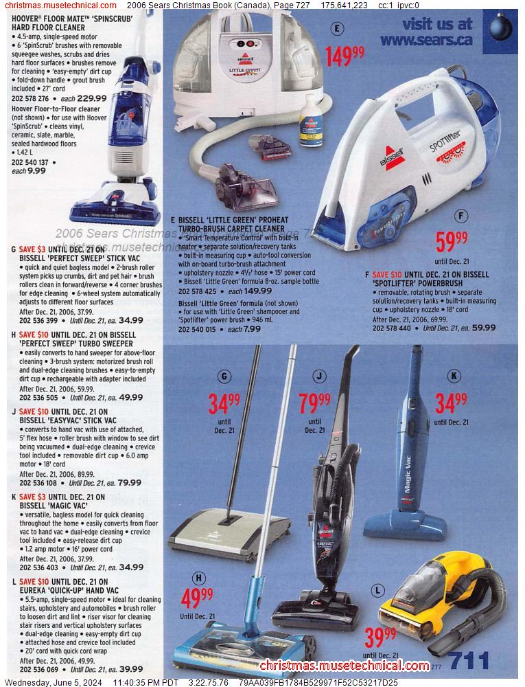 2006 Sears Christmas Book (Canada), Page 727