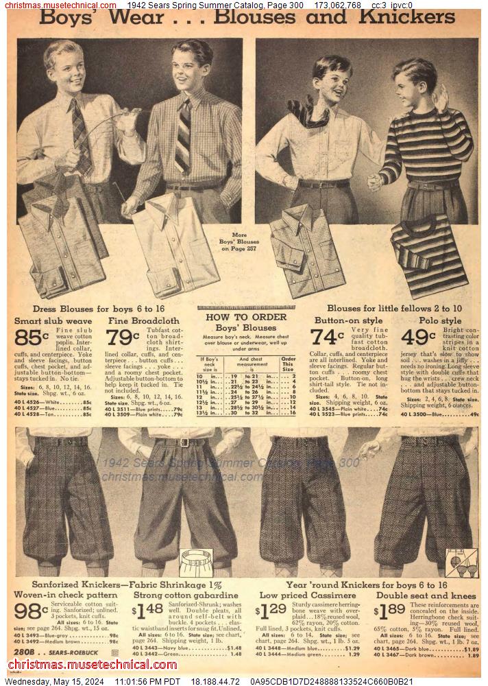 1942 Sears Spring Summer Catalog, Page 300
