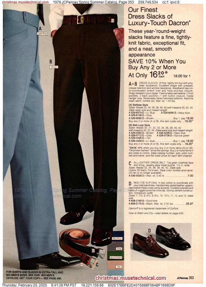 1979 JCPenney Spring Summer Catalog, Page 353