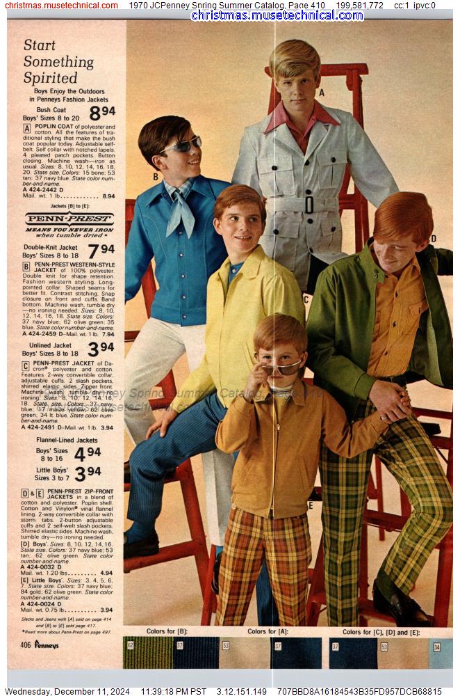 1970 JCPenney Spring Summer Catalog, Page 410