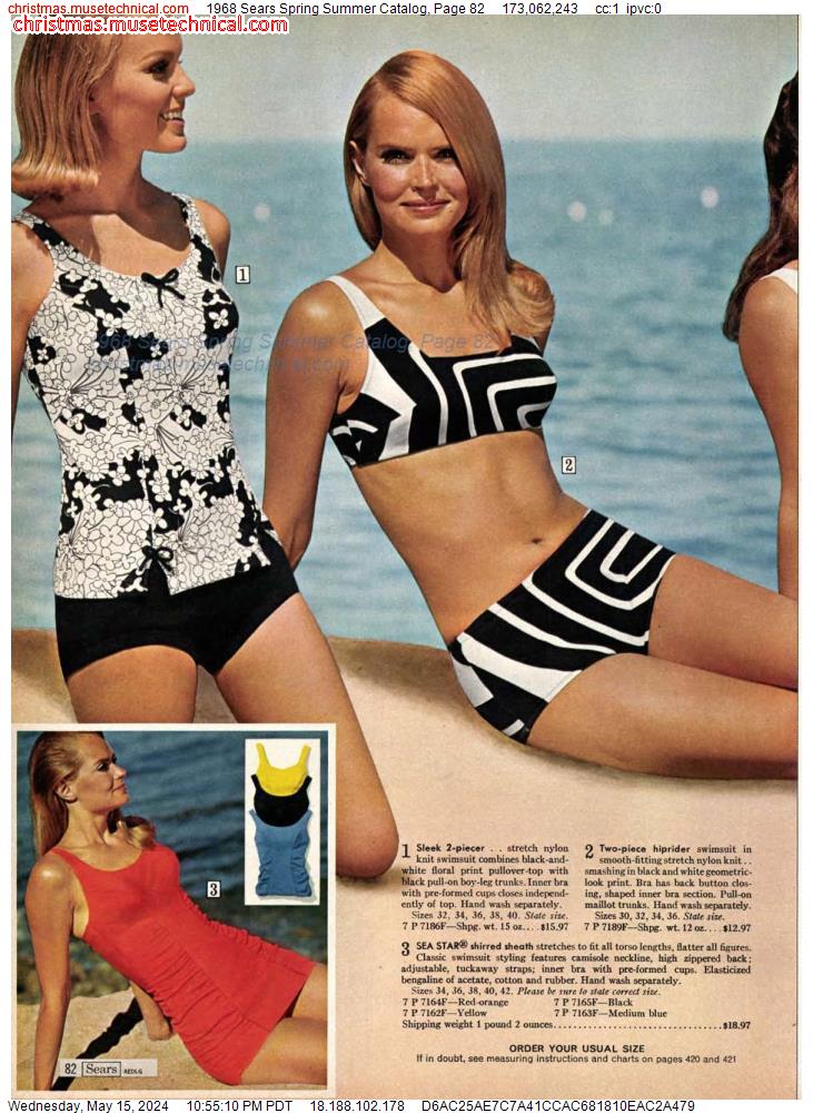 1968 Sears Spring Summer Catalog, Page 82