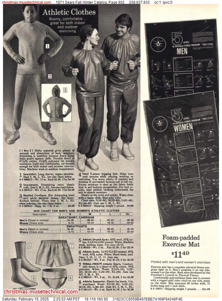 1971 Sears Fall Winter Catalog, Page 902