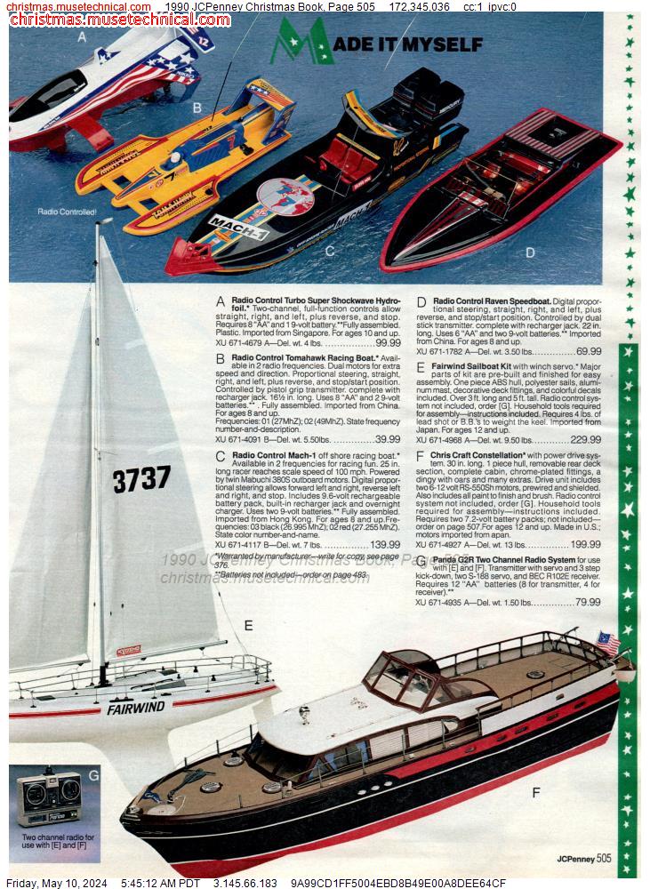 1990 JCPenney Christmas Book, Page 505