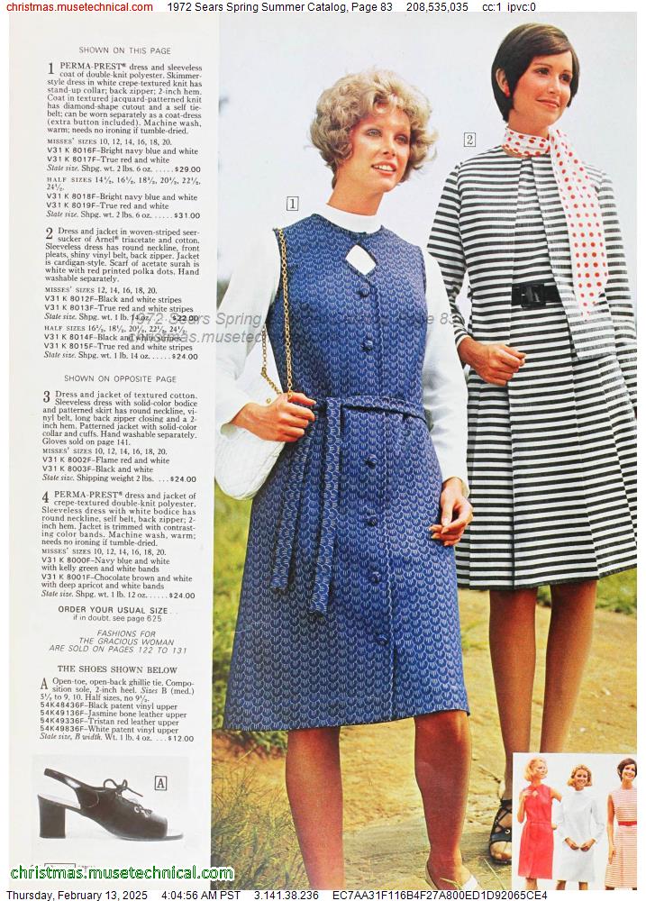 1972 Sears Spring Summer Catalog, Page 83