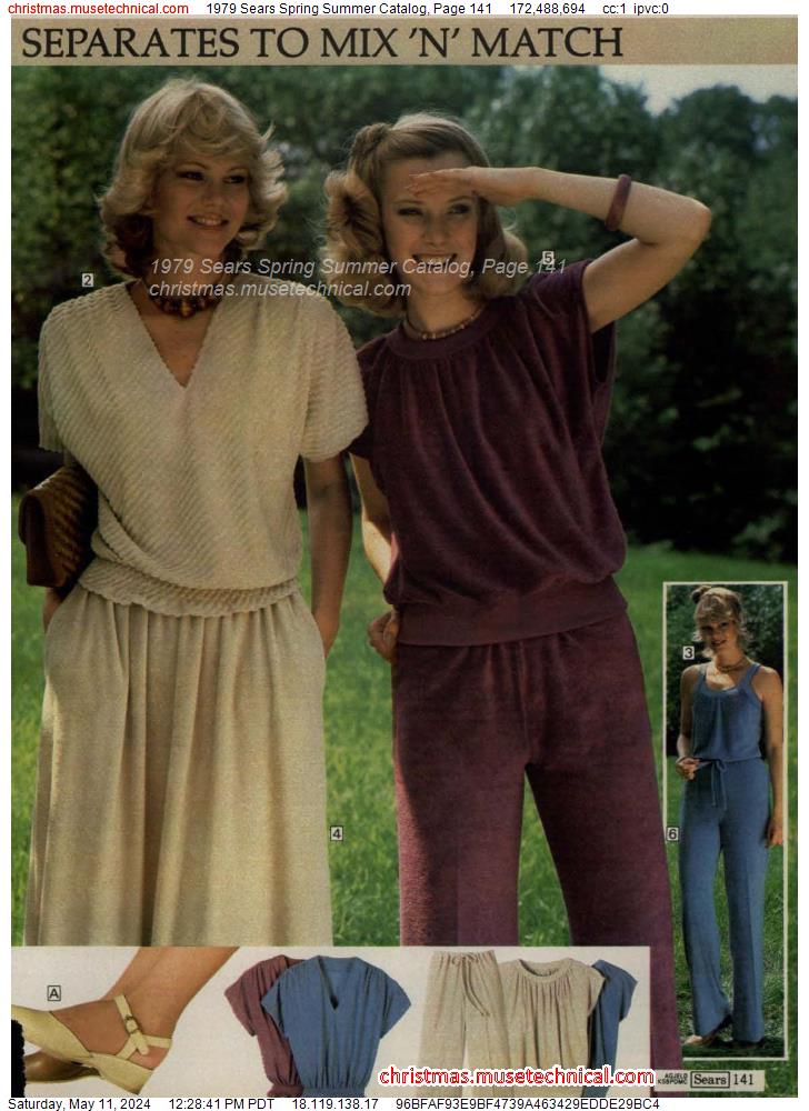 1979 Sears Spring Summer Catalog, Page 141