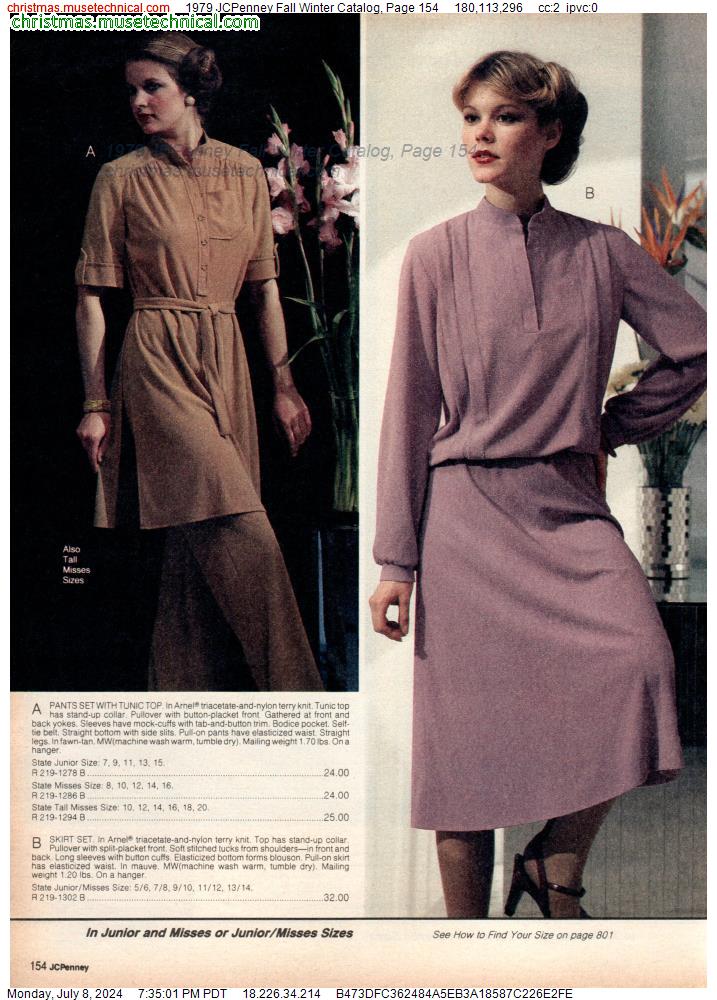 1979 JCPenney Fall Winter Catalog, Page 154