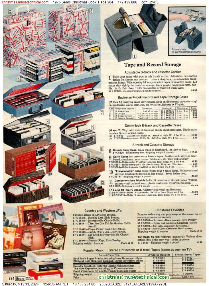 1975 Sears Christmas Book, Page 384