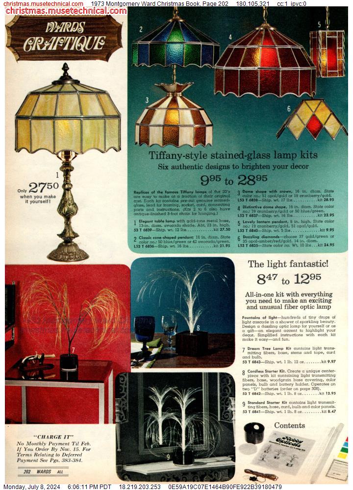 1973 Montgomery Ward Christmas Book, Page 202