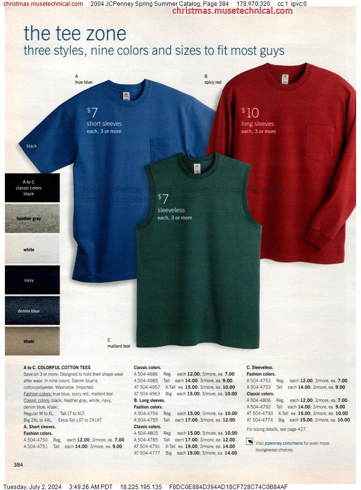 2004 JCPenney Spring Summer Catalog, Page 384