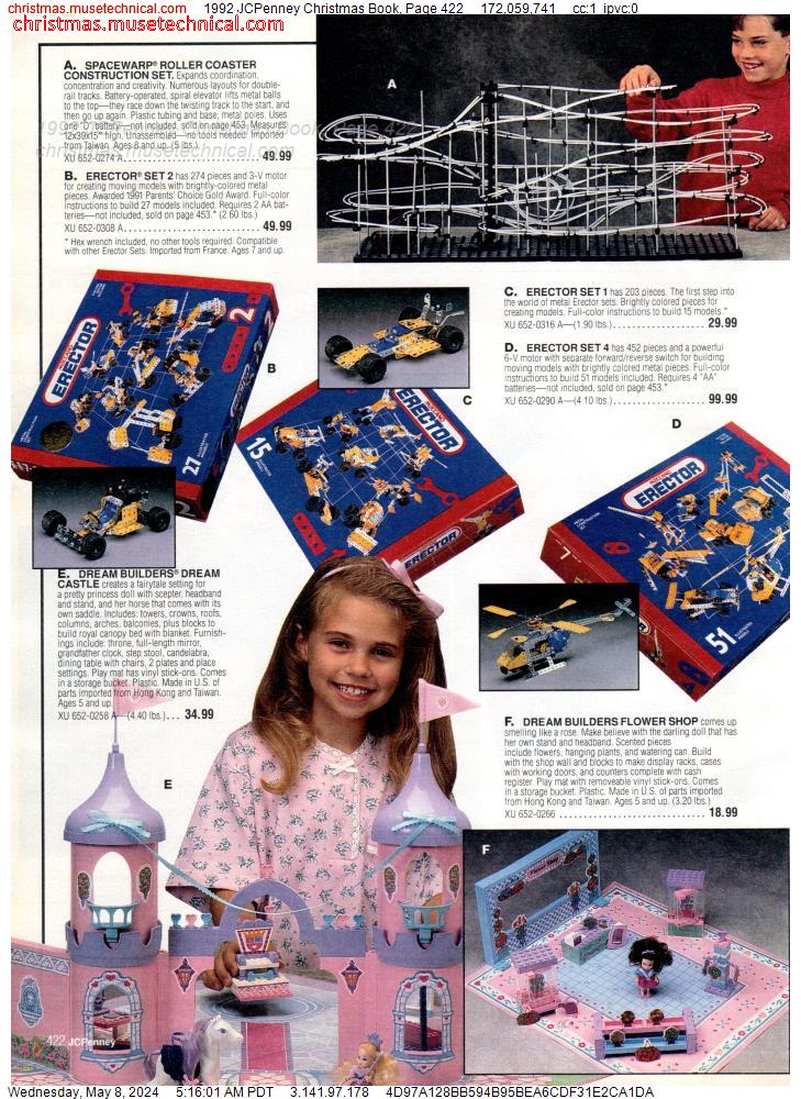 1992 JCPenney Christmas Book, Page 422