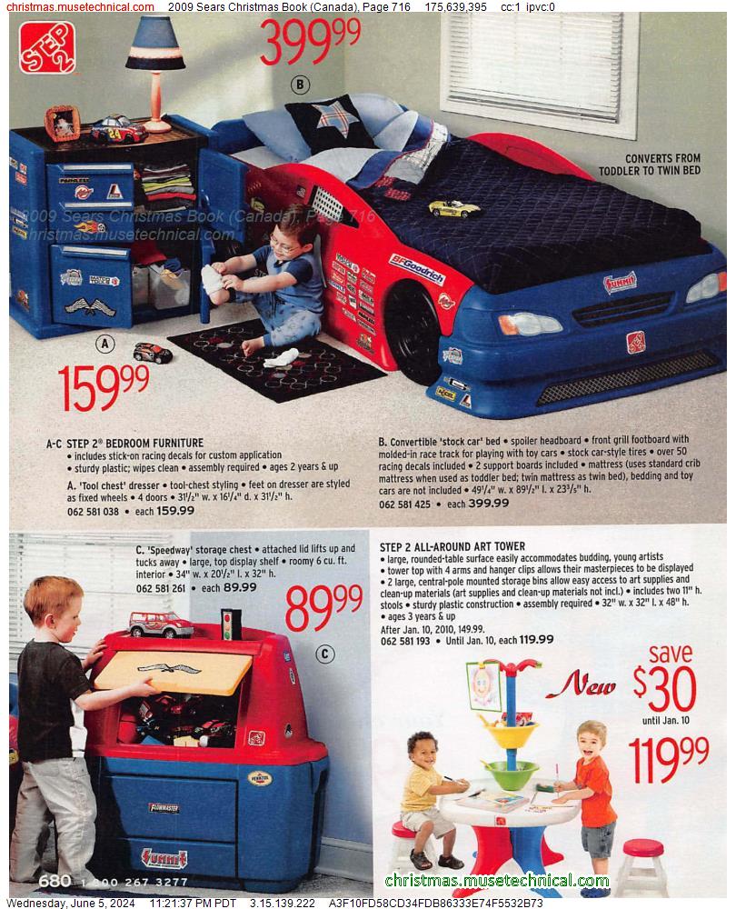 2009 Sears Christmas Book (Canada), Page 716