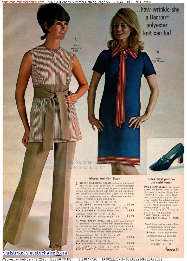 1971 JCPenney Summer Catalog, Page 55