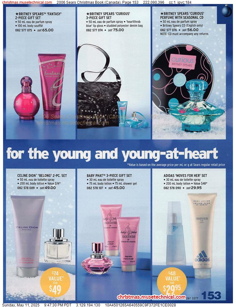 2006 Sears Christmas Book (Canada), Page 153