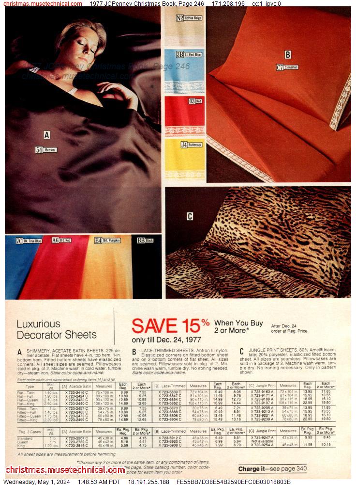 1977 JCPenney Christmas Book, Page 246