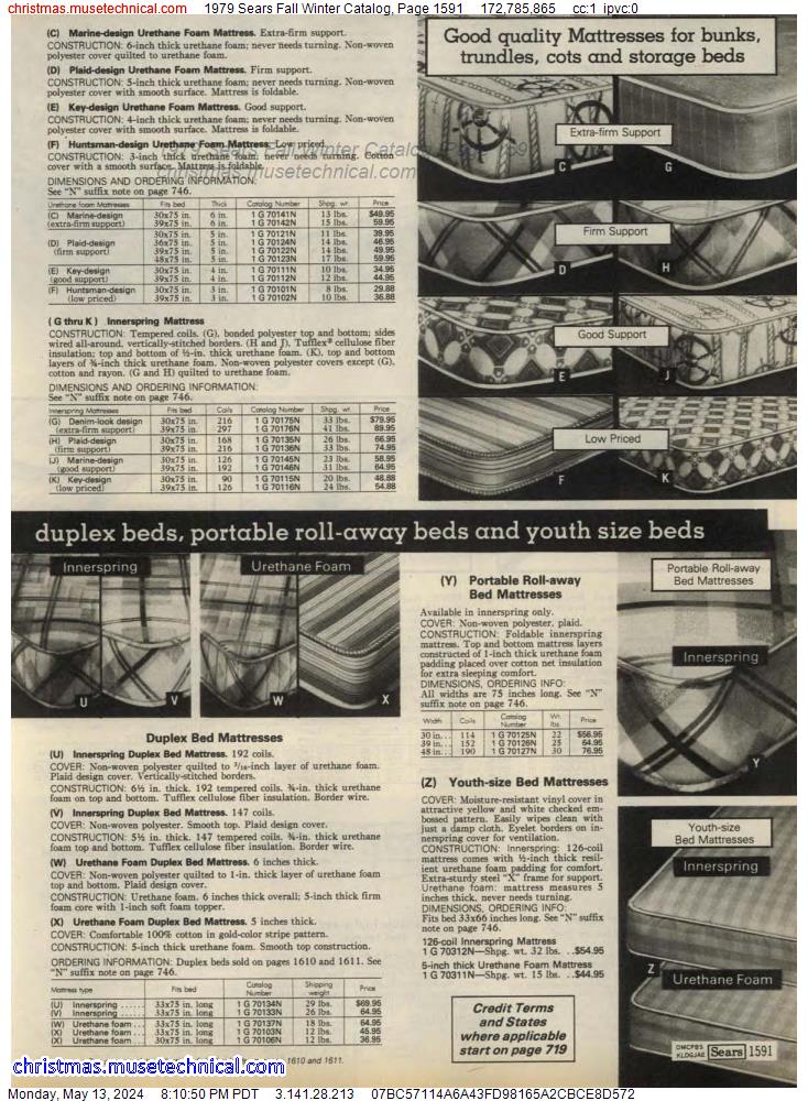 1979 Sears Fall Winter Catalog, Page 1591