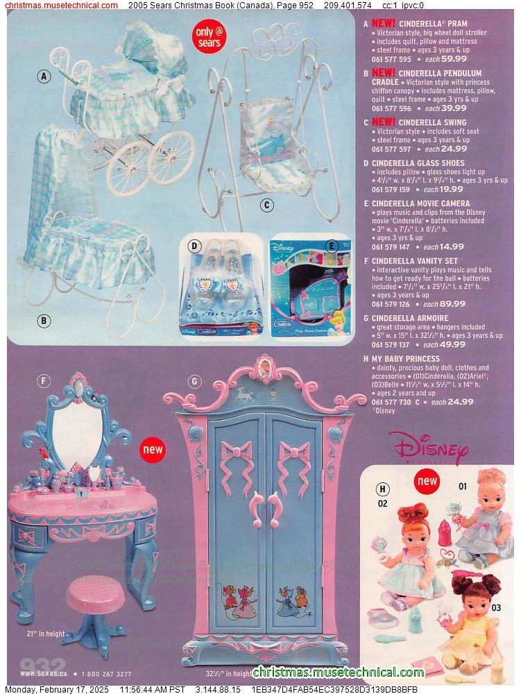 2005 Sears Christmas Book (Canada), Page 952