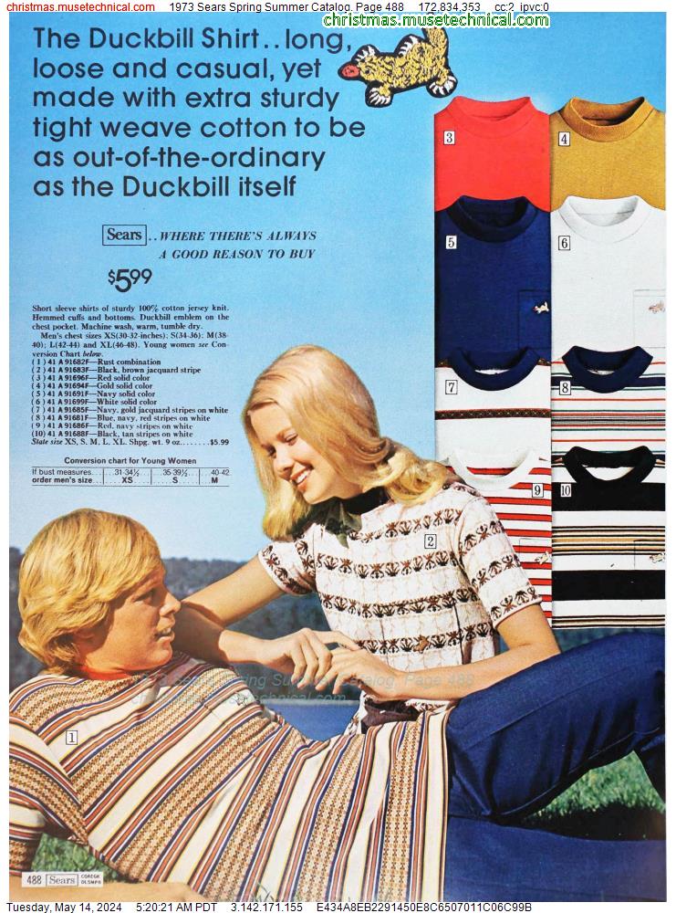 1973 Sears Spring Summer Catalog, Page 488