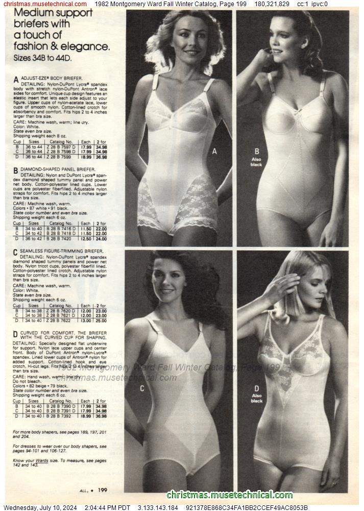 1982 Montgomery Ward Fall Winter Catalog, Page 199