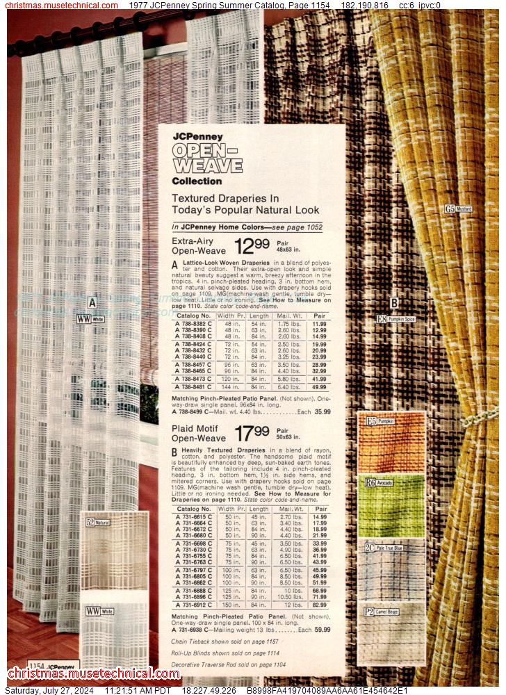 1977 JCPenney Spring Summer Catalog, Page 1154