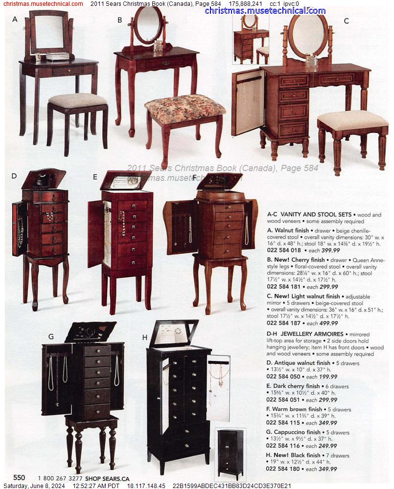 2011 Sears Christmas Book (Canada), Page 584