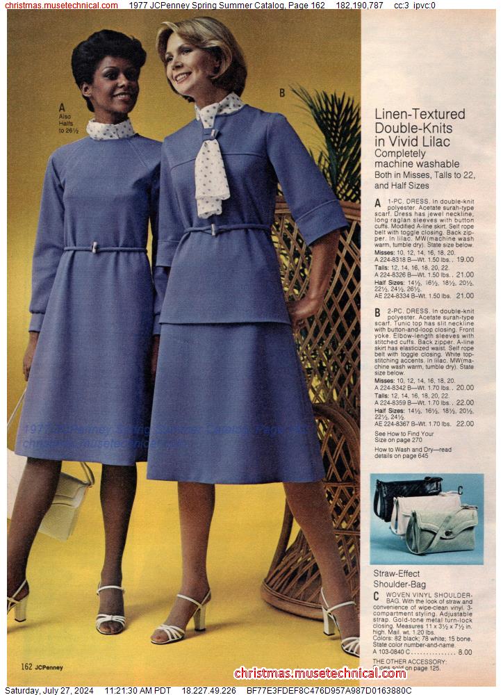 1977 JCPenney Spring Summer Catalog, Page 162