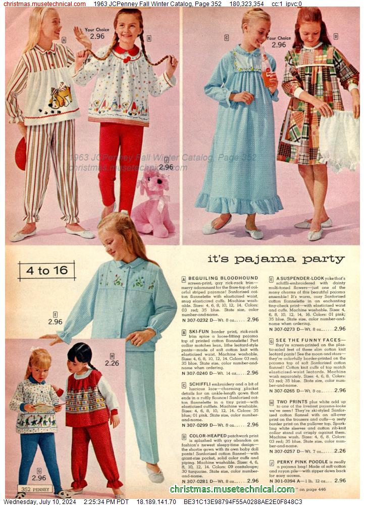 1963 JCPenney Fall Winter Catalog, Page 352
