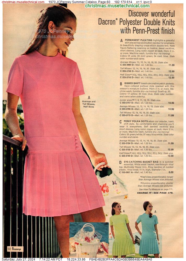 1970 JCPenney Summer Catalog, Page 60