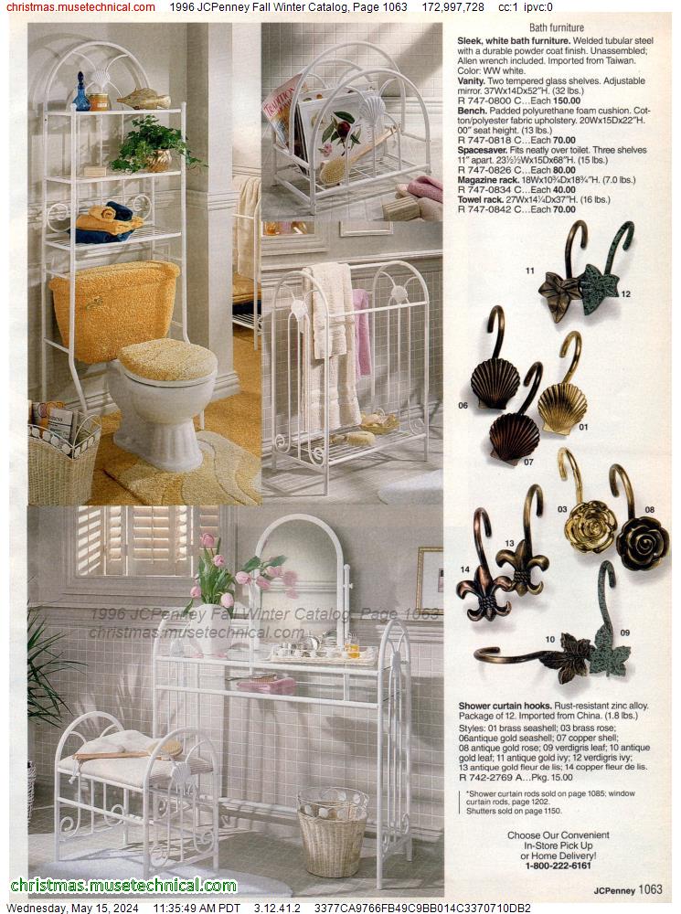 1996 JCPenney Fall Winter Catalog, Page 1063