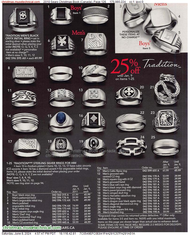 2010 Sears Christmas Book (Canada), Page 126