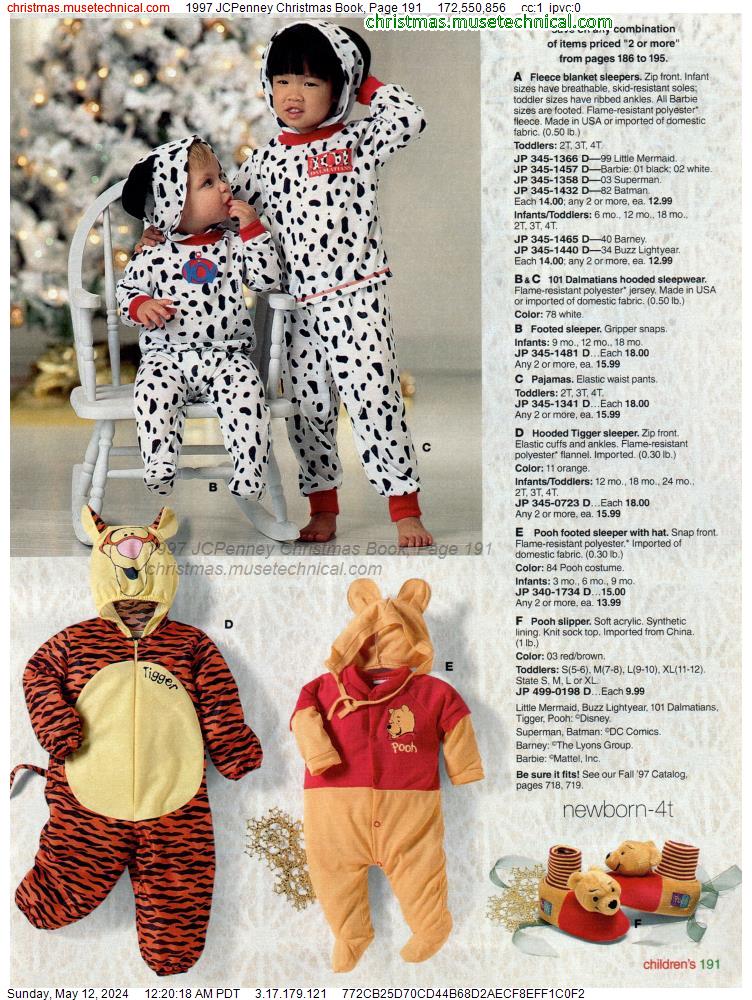 1997 JCPenney Christmas Book, Page 191