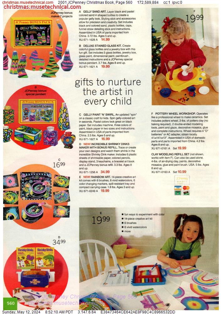 2001 JCPenney Christmas Book, Page 560