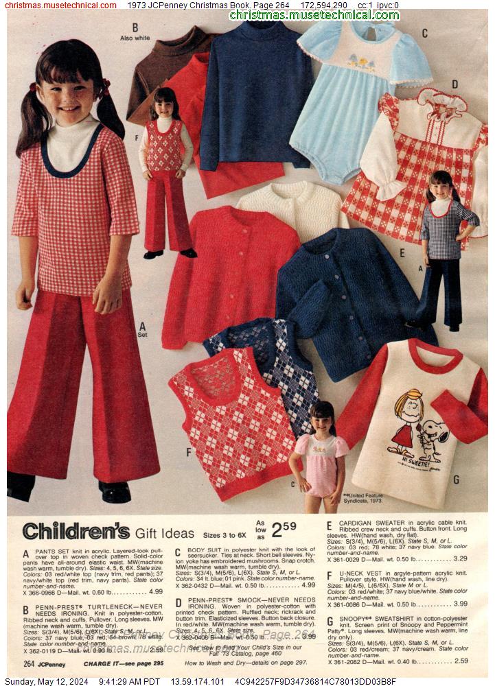 1973 JCPenney Christmas Book, Page 264