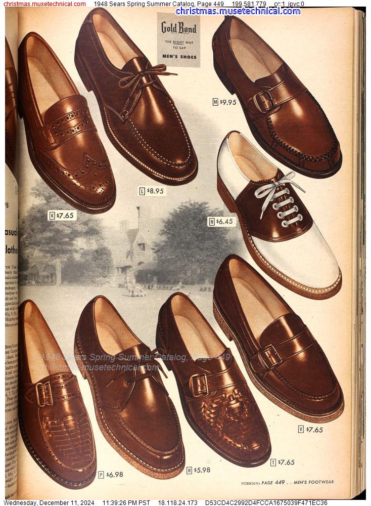 1948 Sears Spring Summer Catalog, Page 449